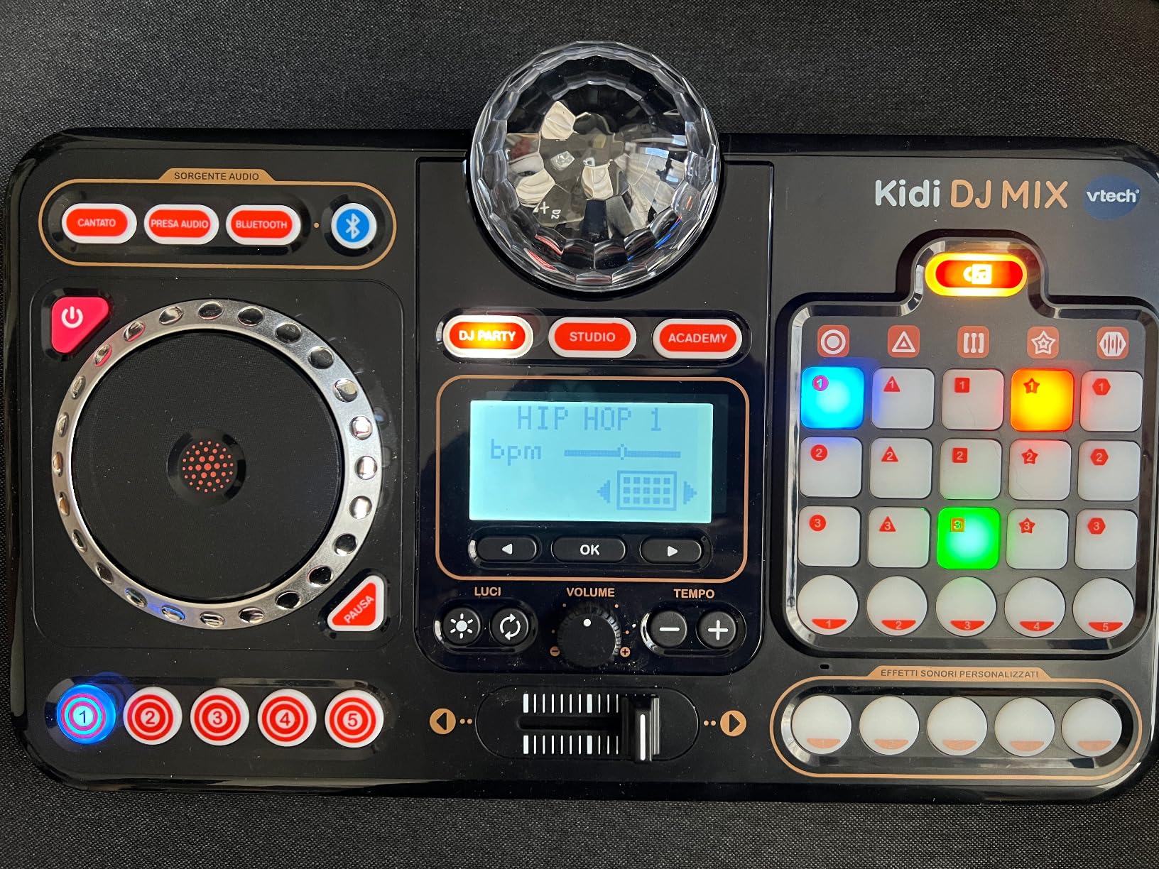 VTech Kidi DJ Mix console DJ per bambini con microfono