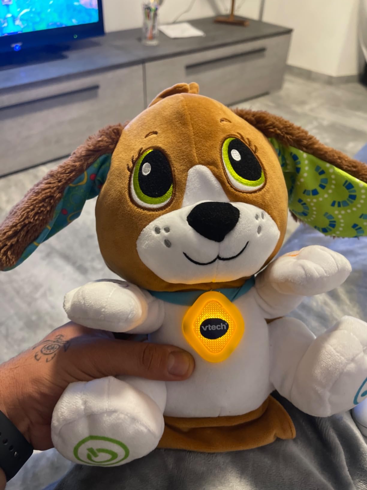 VTech Giocattoli 1-3 anni Fido, Parla e Gioca con Me peluche interattivo
