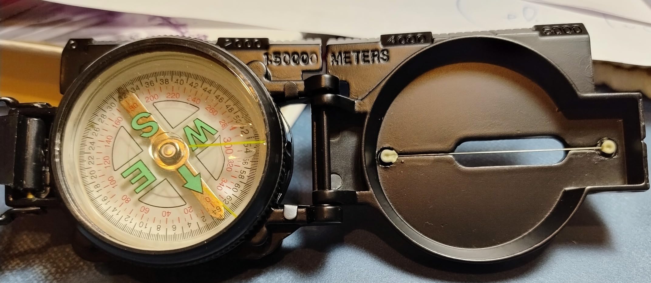 National Geographic Stazioni meteorologiche ed elettronica outdoor bussola 360° con marsupio