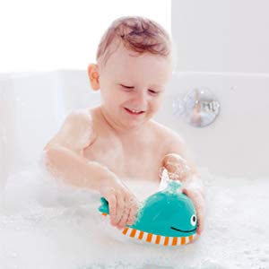Hape Giochi da bagno Balena Soffia Bolle blu