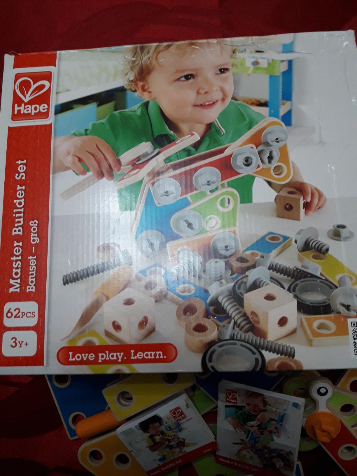 HAPE Montare e costruire E3081 set costruzioni 62 pezzi