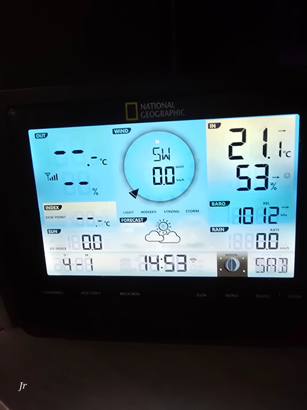 National Geographic Stazioni meteorologiche ed elettronica outdoor Stazione meteo wireless 7 in 1