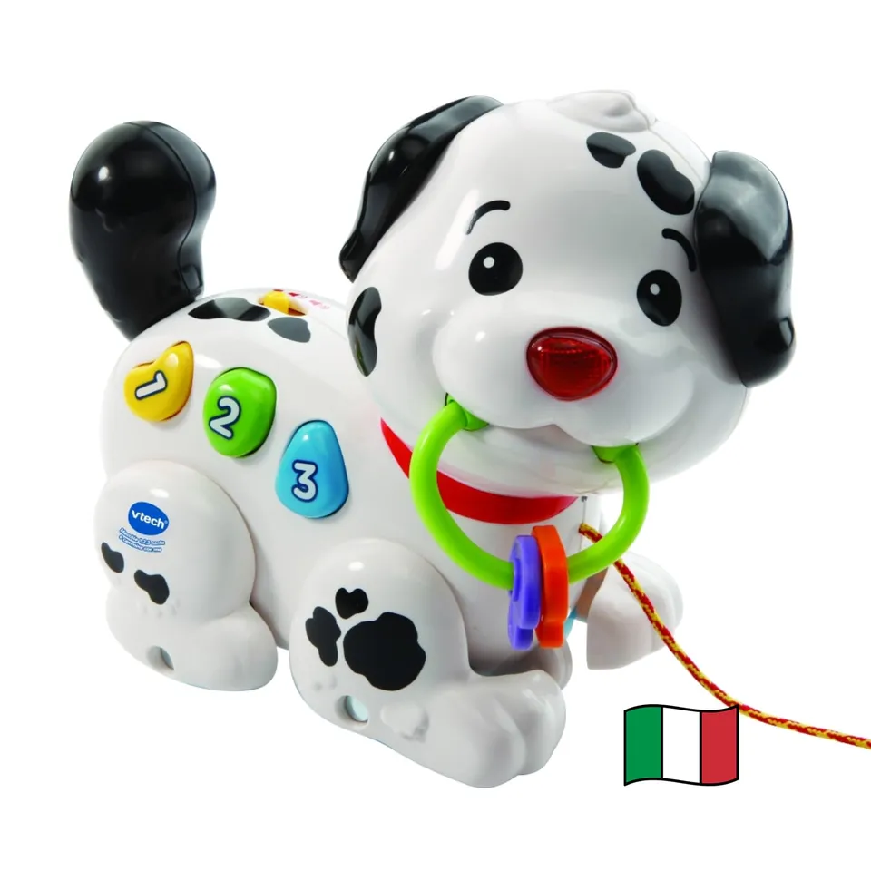 VTech Giocattoli 1-3 anni Macchia Canta e Cammina con Me cagnolino interattivo