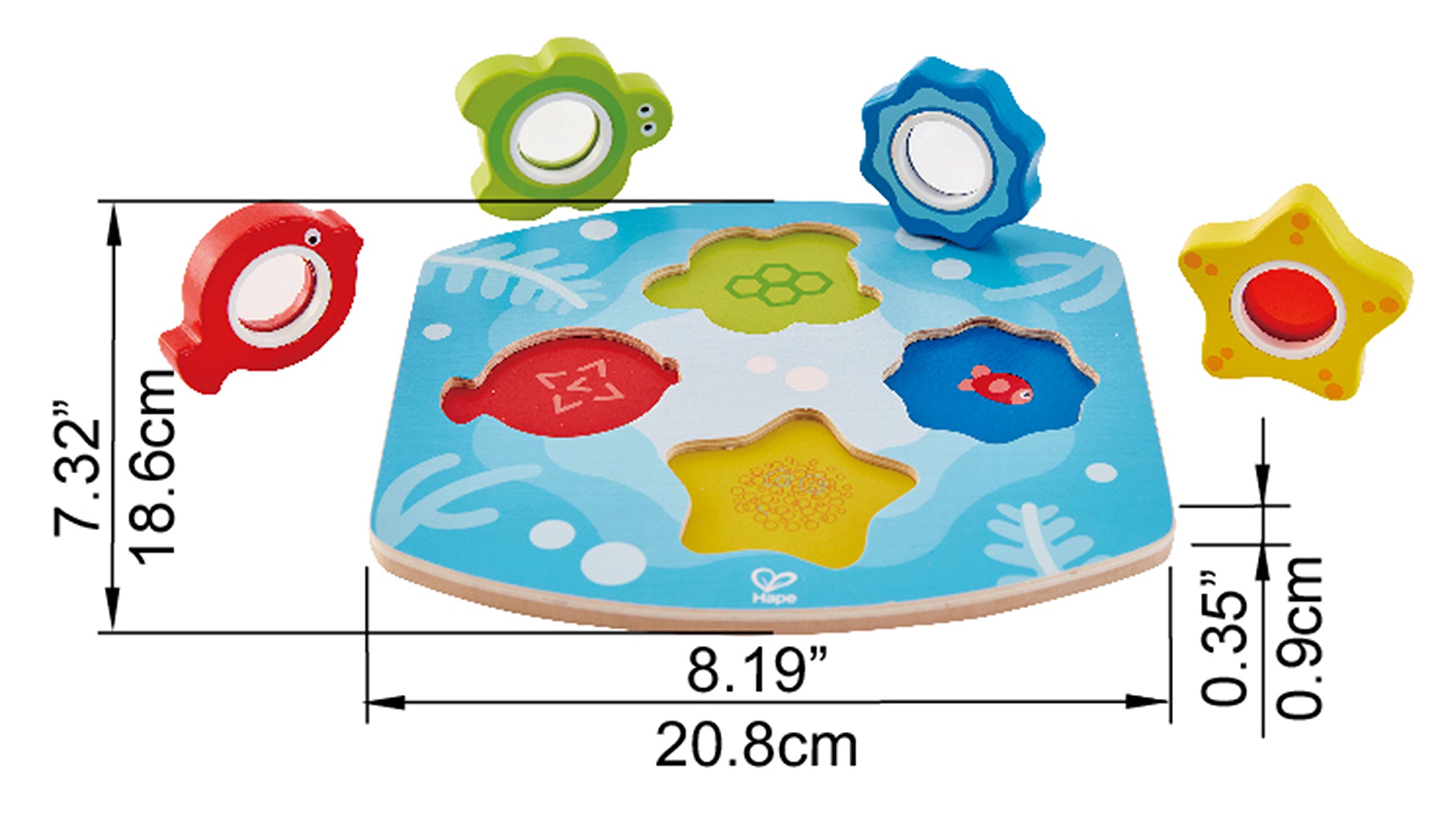 Hape Puzzle E1617 puzzle in legno