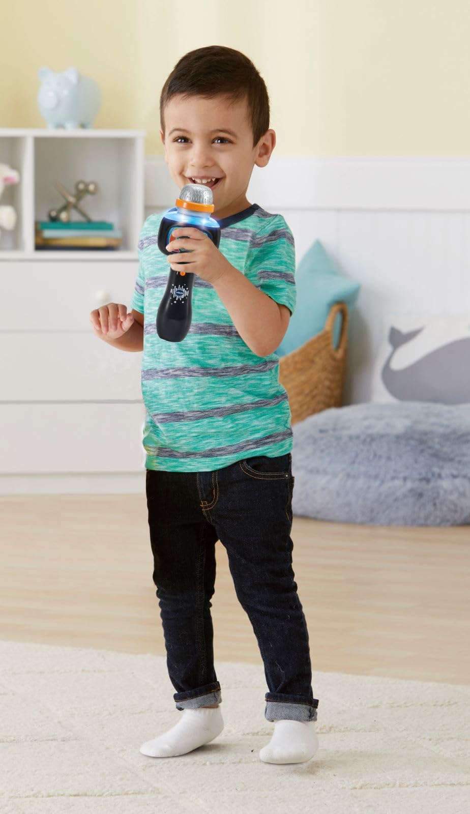 VTech Giocattoli 3-6 anni Microfono Magic Show microfono karaoke Bluetooth