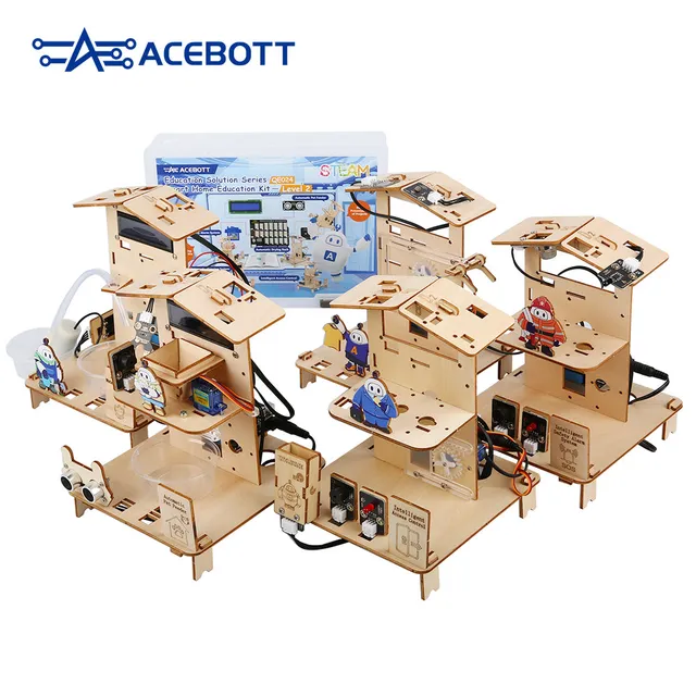 ACEBOTT Education Solution Series QE024 Kit smart home STEM ESP32 per 8-16 anni