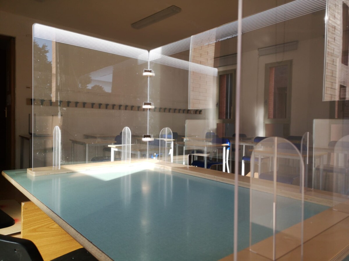 Il Pianeta delle idee Arredare Safe Desk Model C protezione scrivania