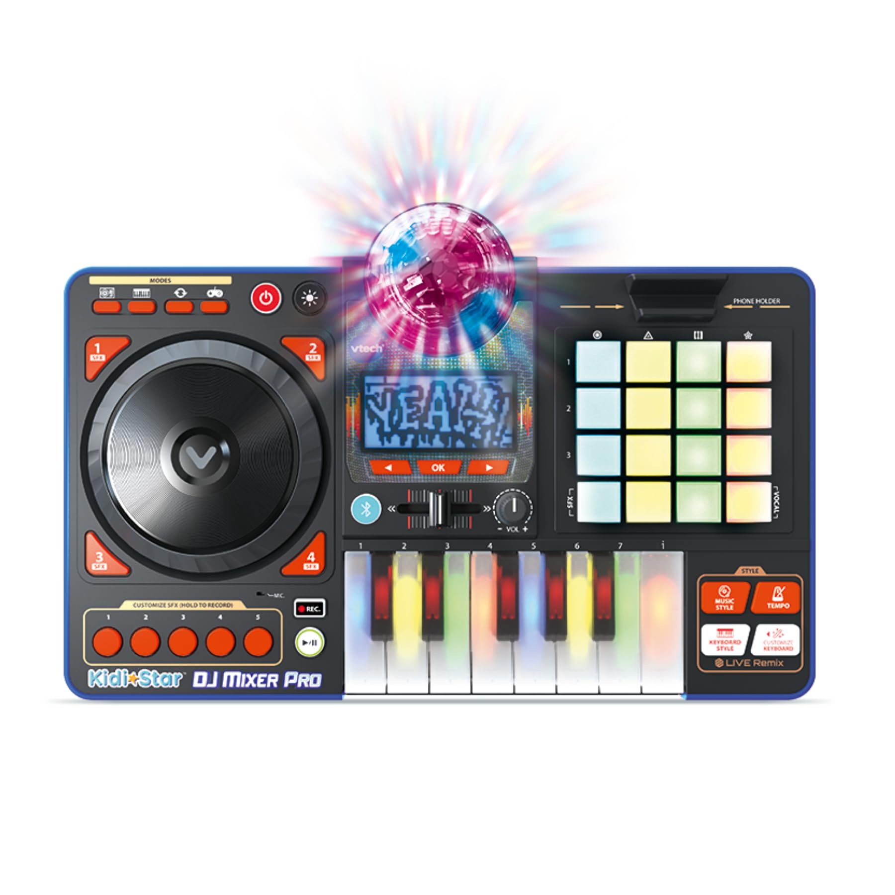 VTech Giocattoli 6 anni e + Kidi DJ Mix Pro console DJ Bluetooth