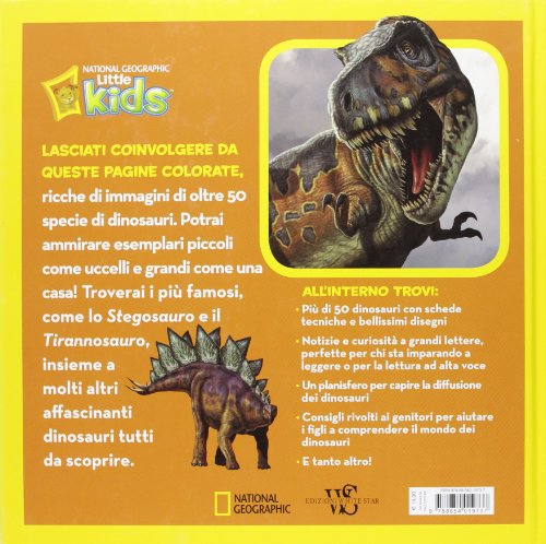 National Geographic Kids – Libri Il primo grande libro dei dinosauri libro illustrato