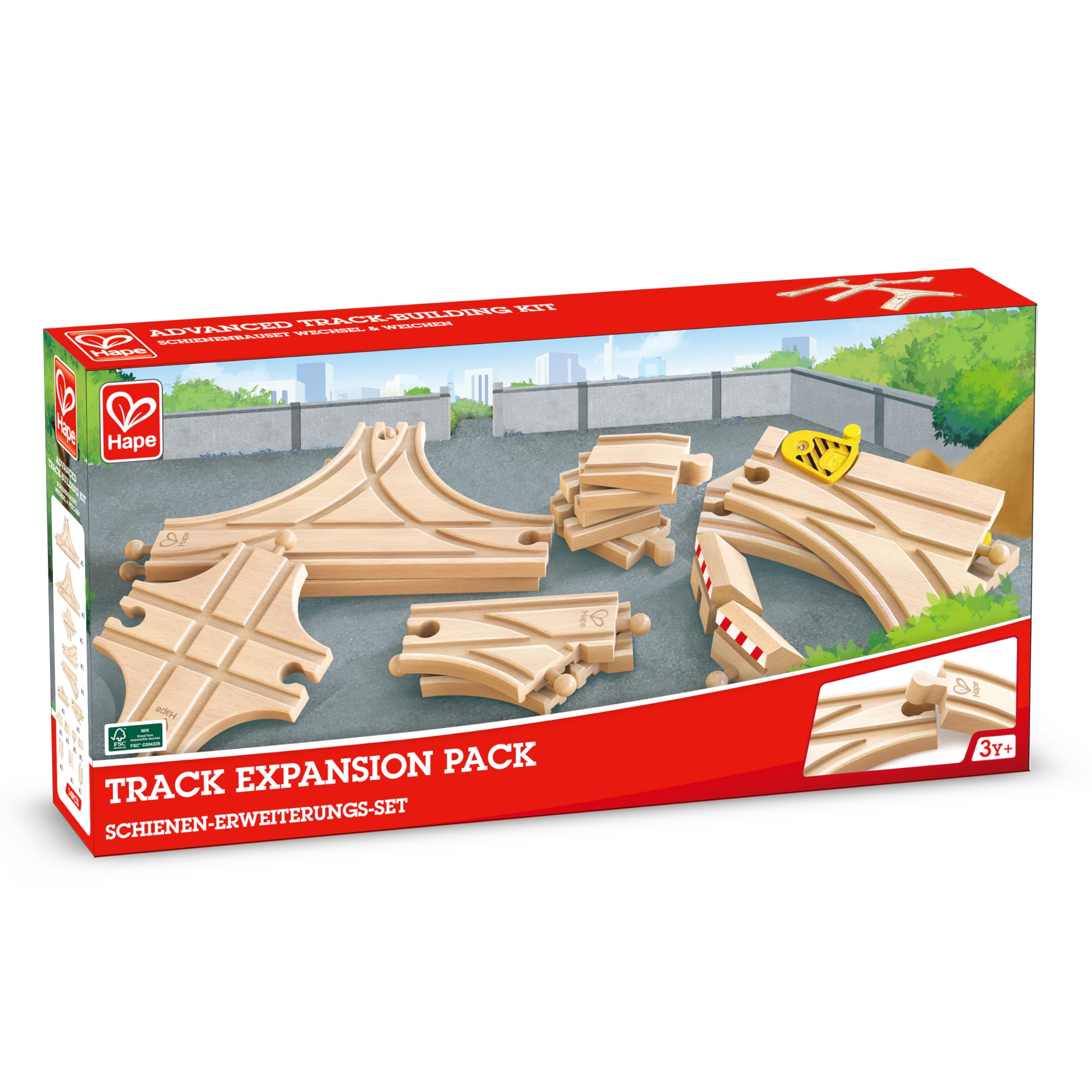 Hape Treno Kit avanzato per costruzione binari set di scambi