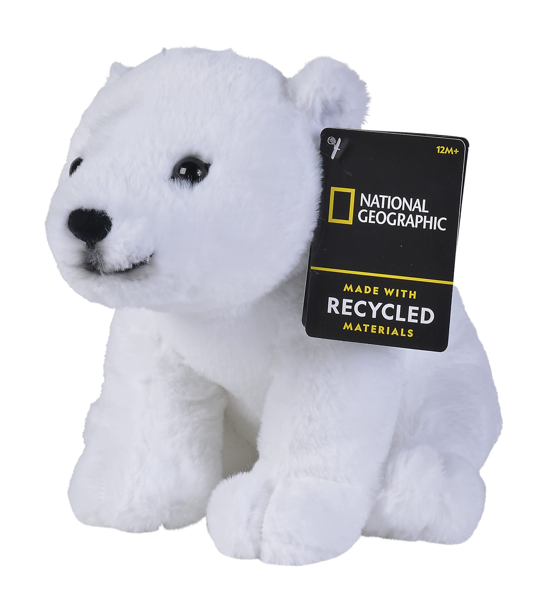 National Geographic Peluche e figurine Orso polare 25 cm riciclato