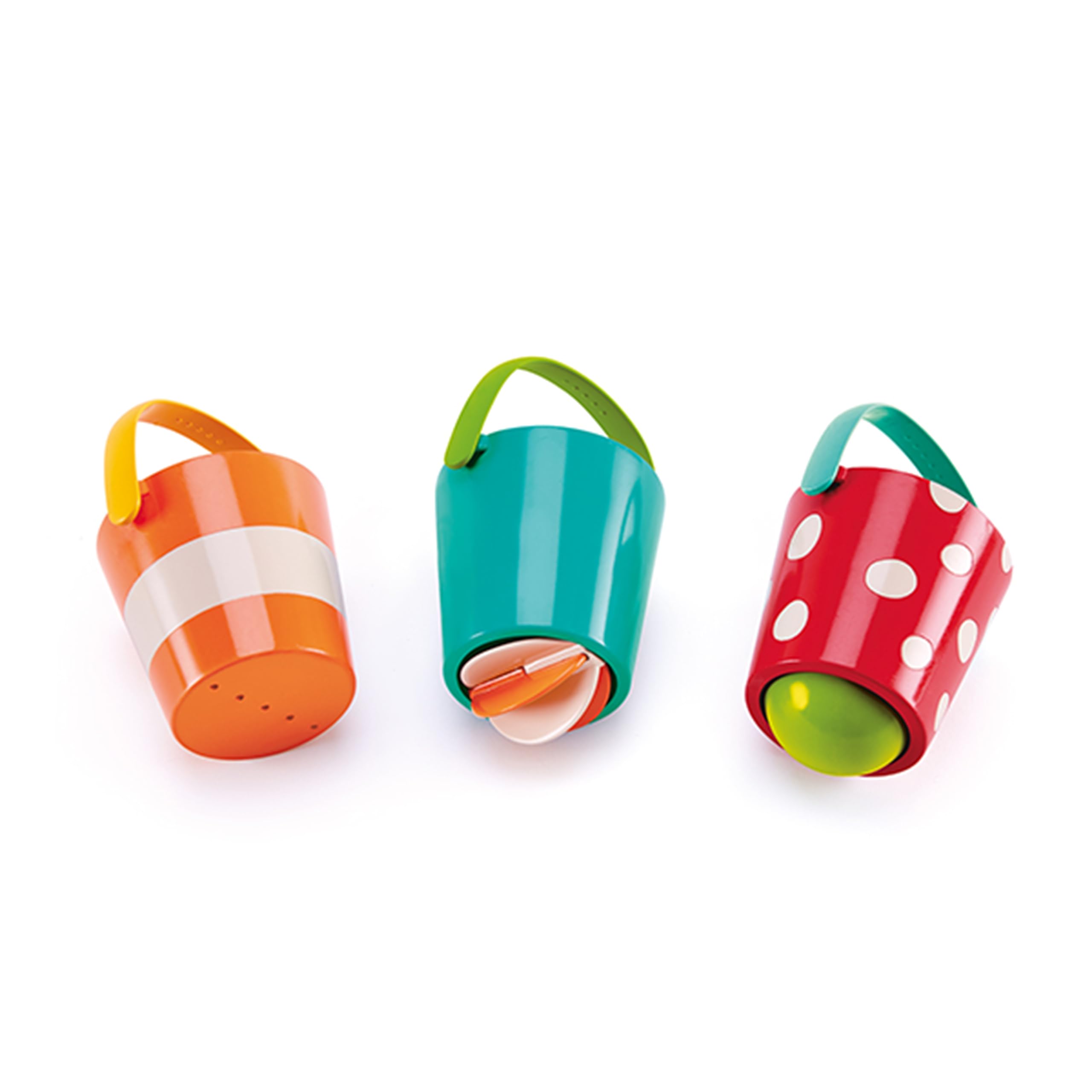 Hape Giochi da bagno Set Allegri Secchielli 3 pezzi multicolore