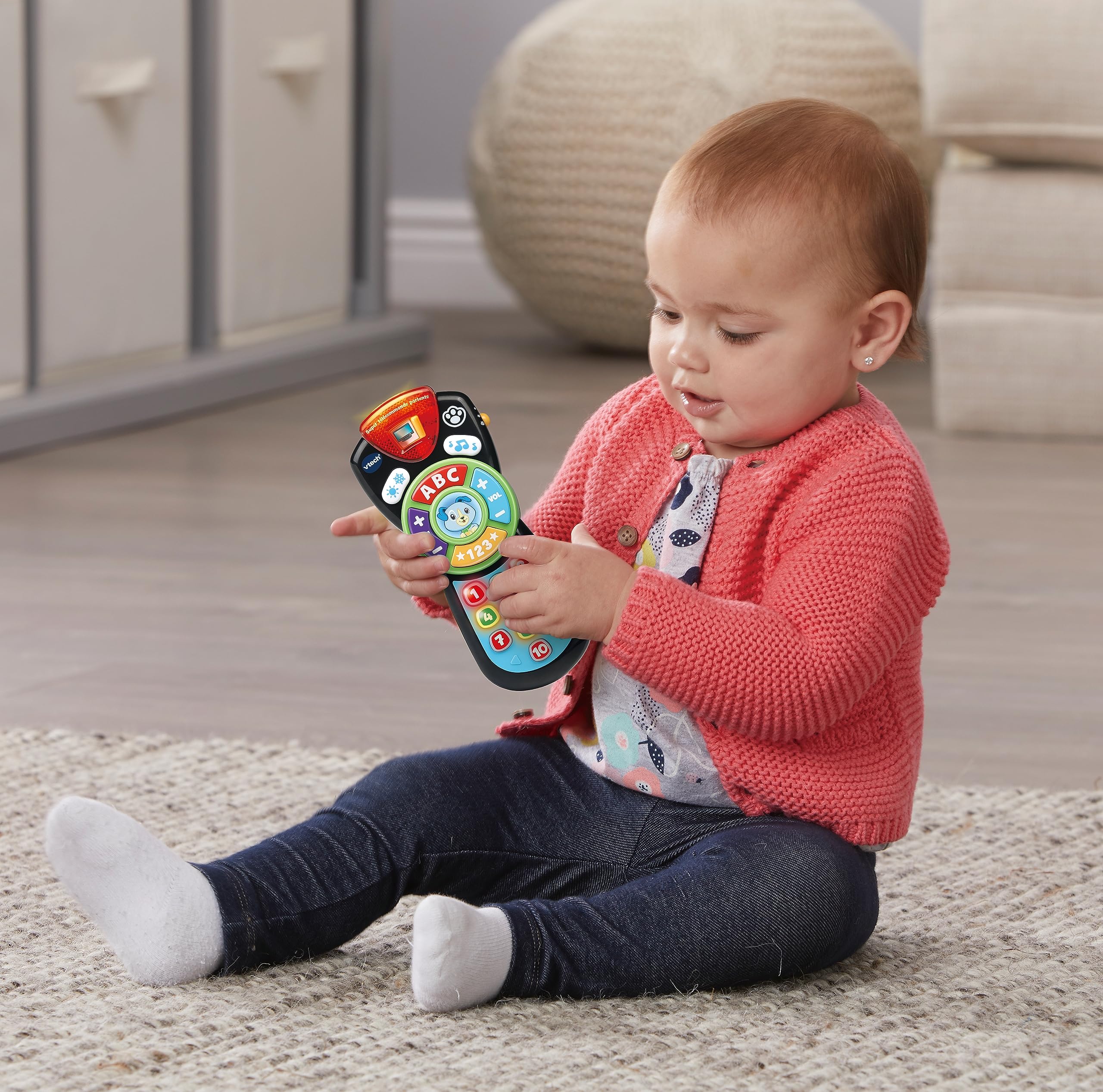 VTech Giocattoli 1-3 anni Super Telecomando parlante interattivo