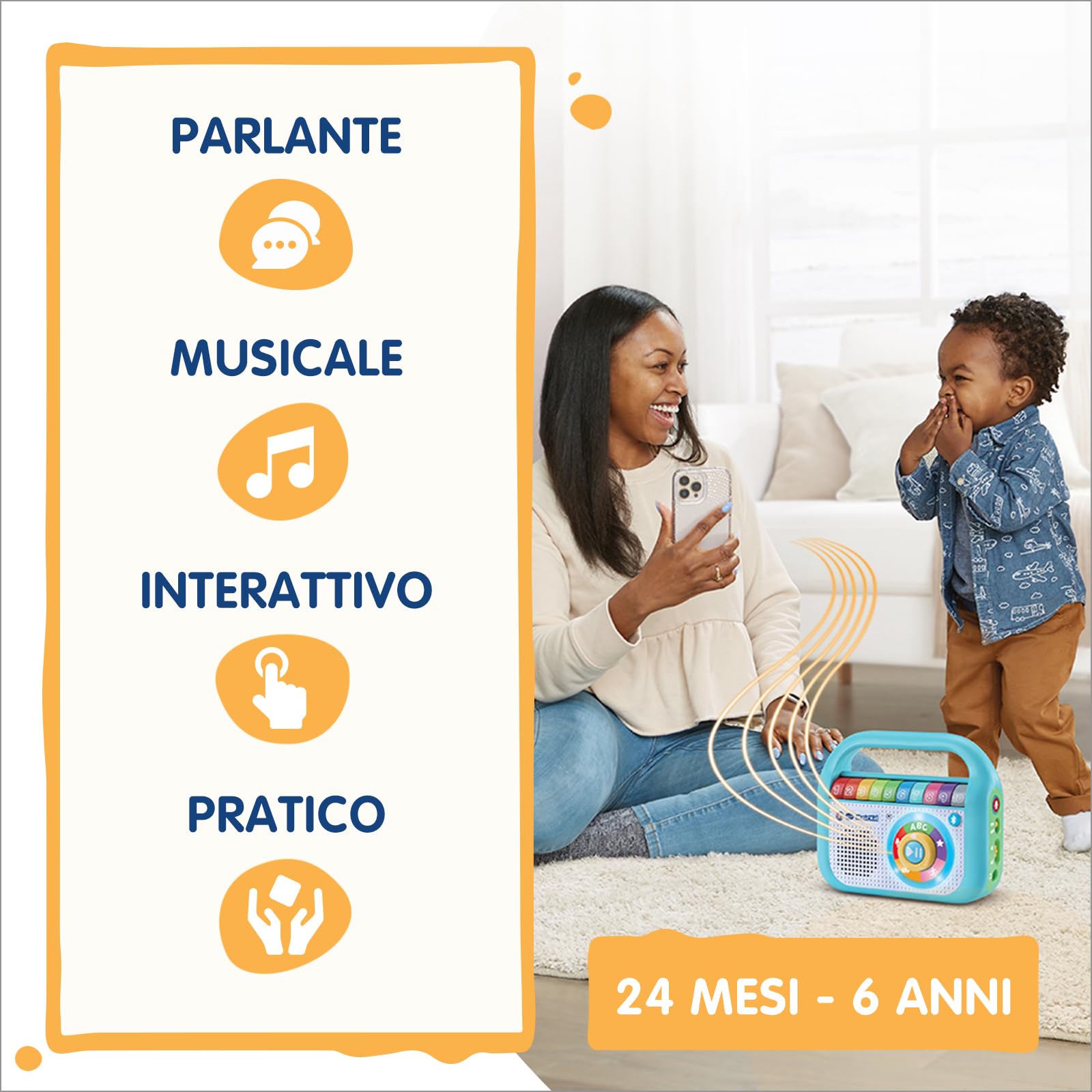 VTech Giocattoli 3-6 anni Music'Kid Zecchino d'Oro lettore MP3