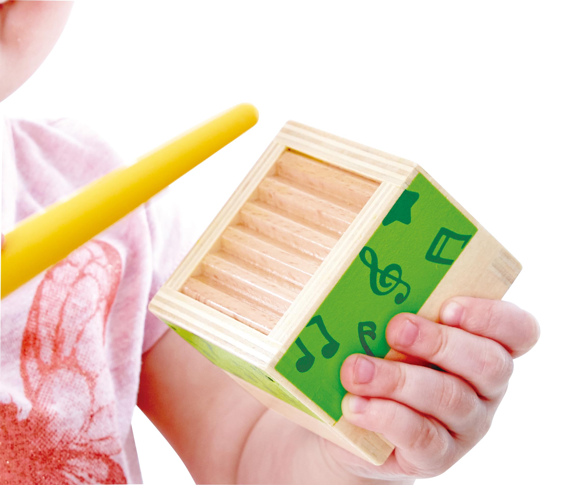 Hape Giochi musicali Set musicale da impilare gioco musicale 5 blocchi legno