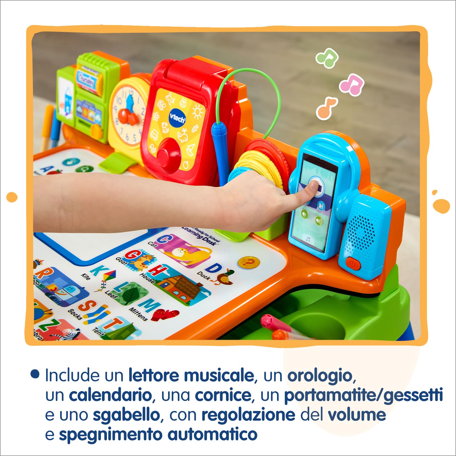 VTech Giocattoli 3-6 anni Magico Tavolo Interattivo ToccaImpara tavolo 5 in 1