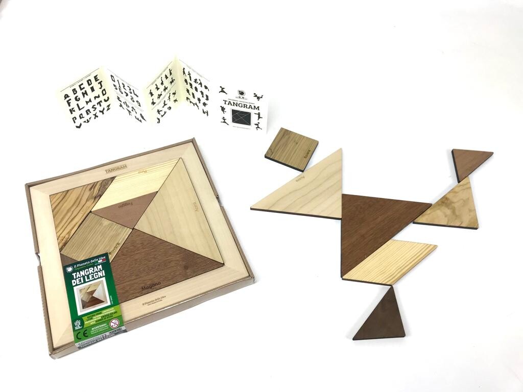 Il Pianeta delle idee Giocare Tangram dei Legni puzzle geometrico