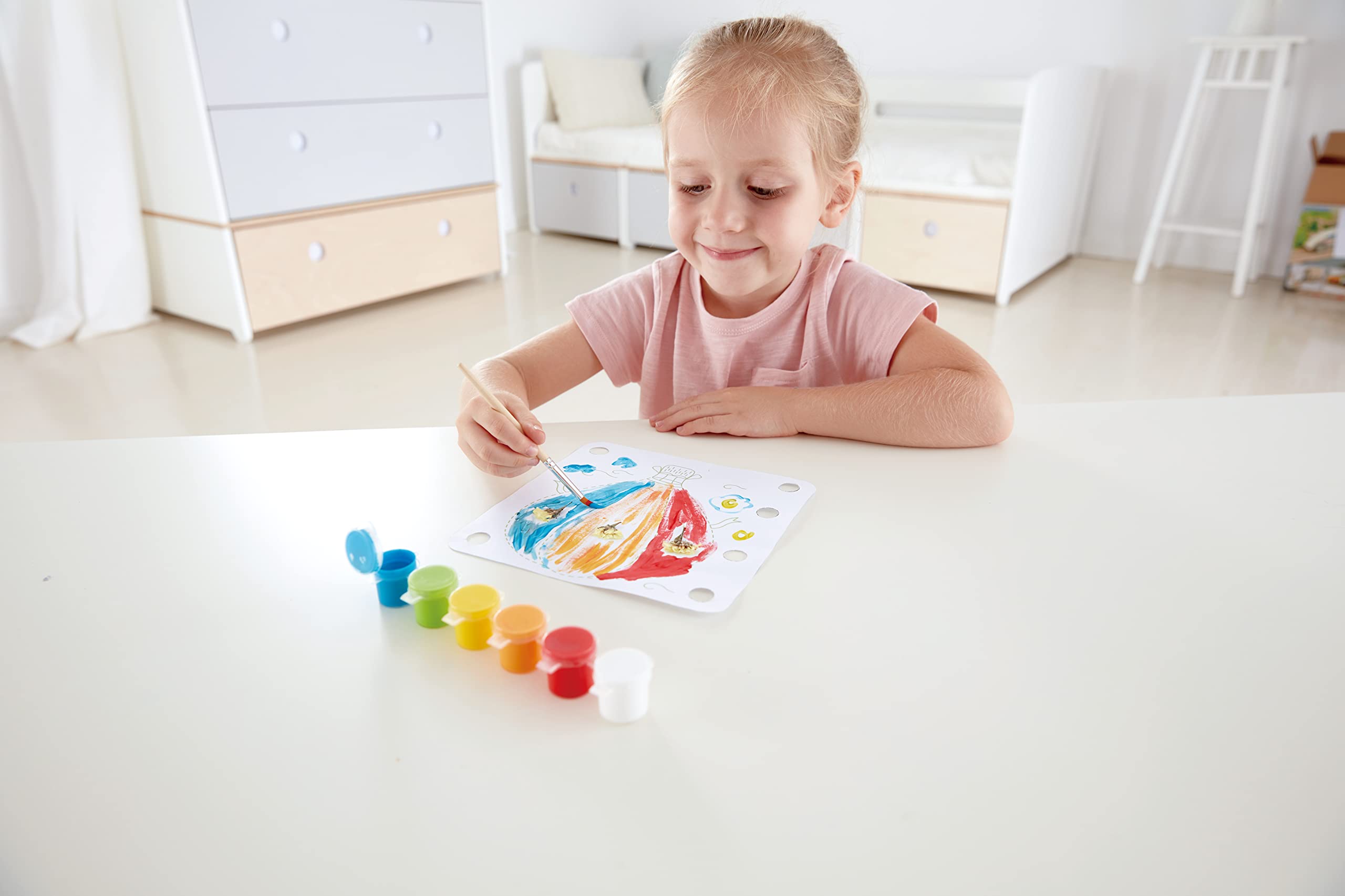 Hape Nature Fun pressa per fiori, kit creativo in bambù
