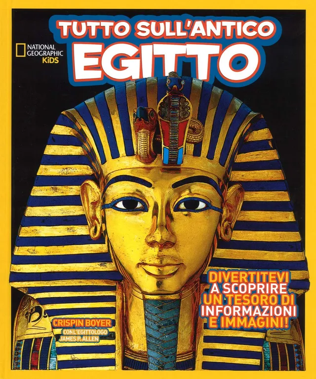 National Geographic Kids – Libri Tutto sull'antico Egitto libro a colori