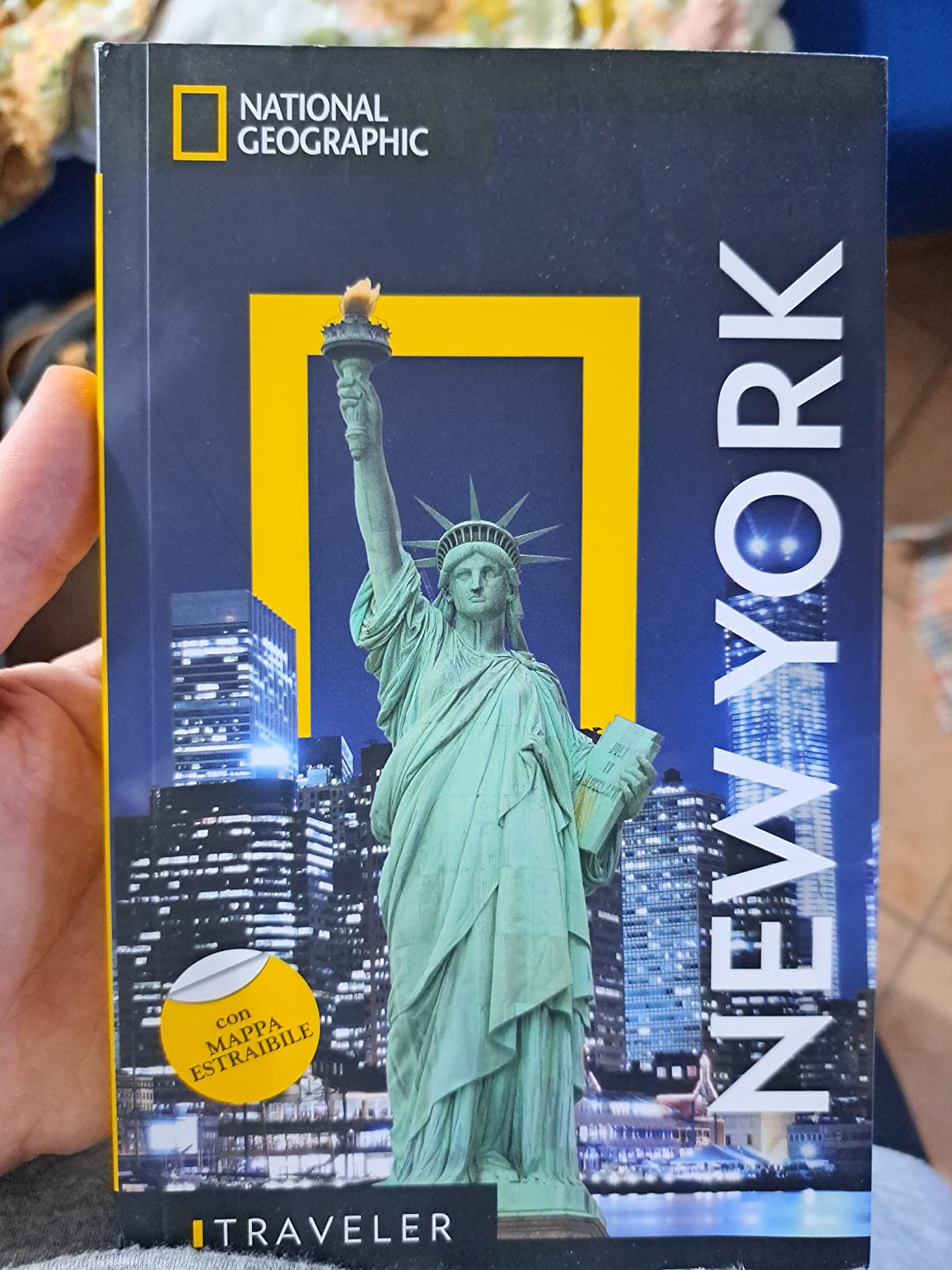 National Geographic Le Guide Traveler New York guida turistica con mappa