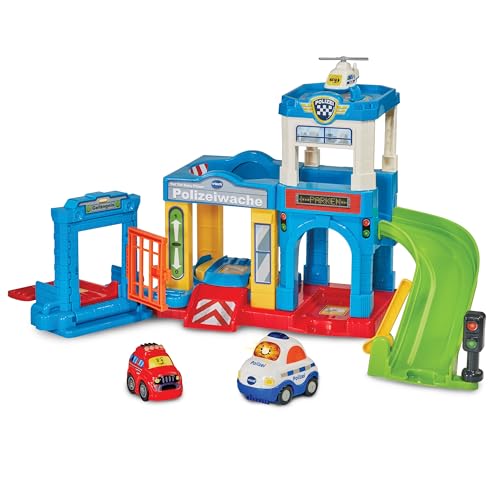 VTech Giocattoli 0-12 mesi TUT Baby Flitzer set gioco auto della polizia