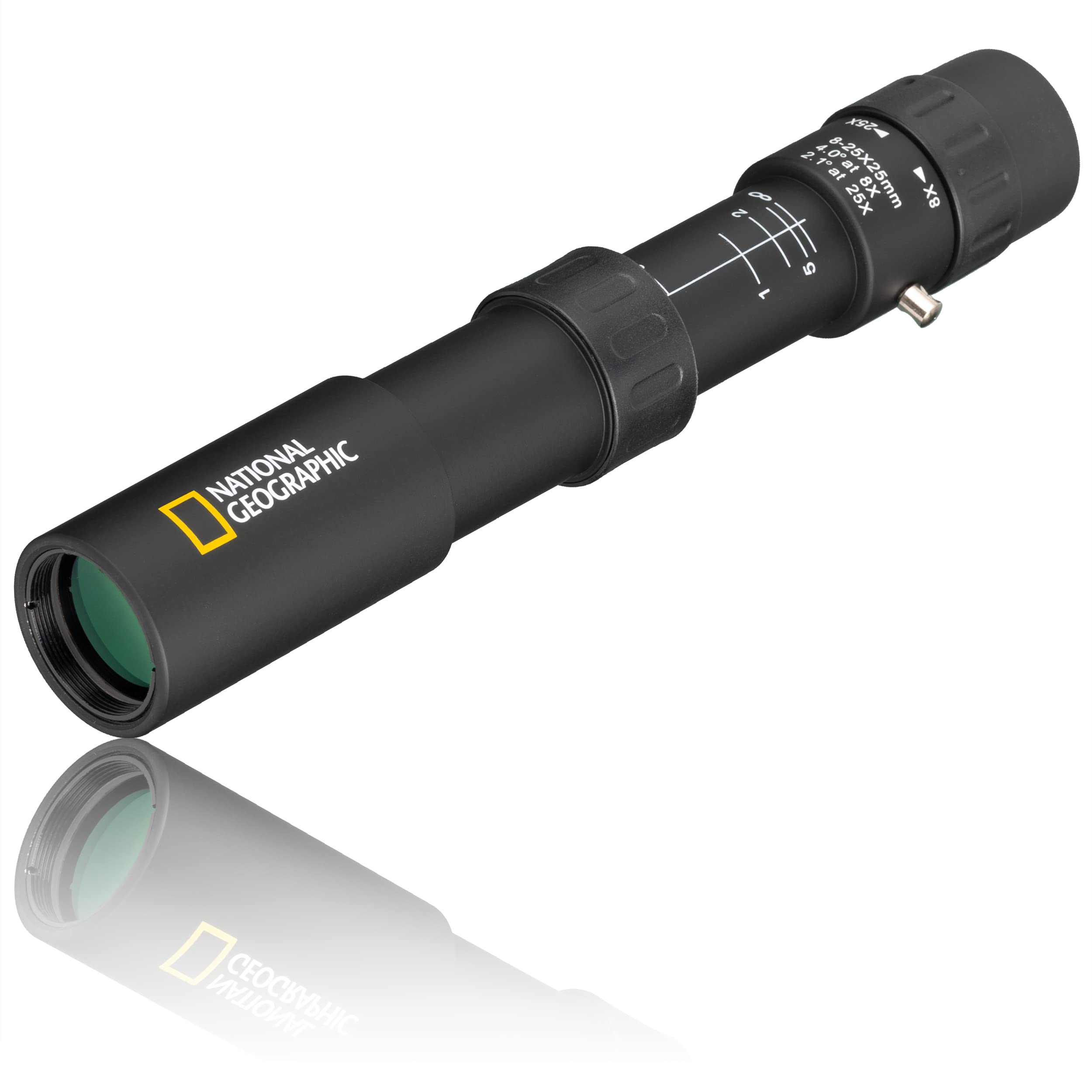 National Geographic Binocoli Zoom 8-25x25 monoculare macro leggero