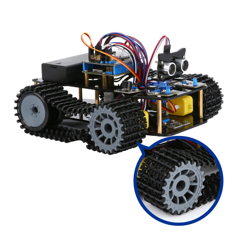 ACEBOTT Explorer Series QD004 ESP32 kit robot cingolato programmabile