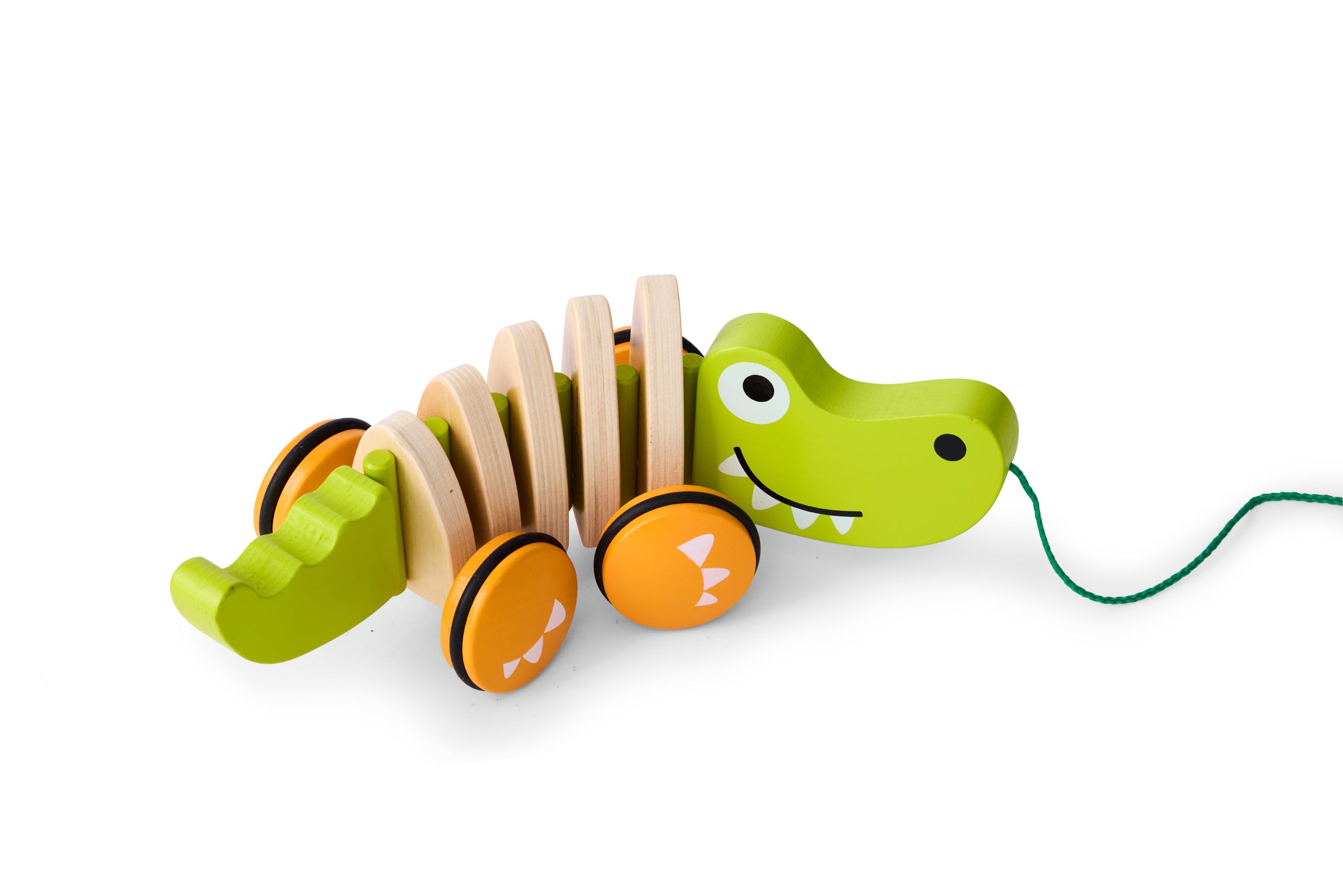 Hape Giocattoli per le abilità motorie E0348 Coccodrillo Multi Curve in legno