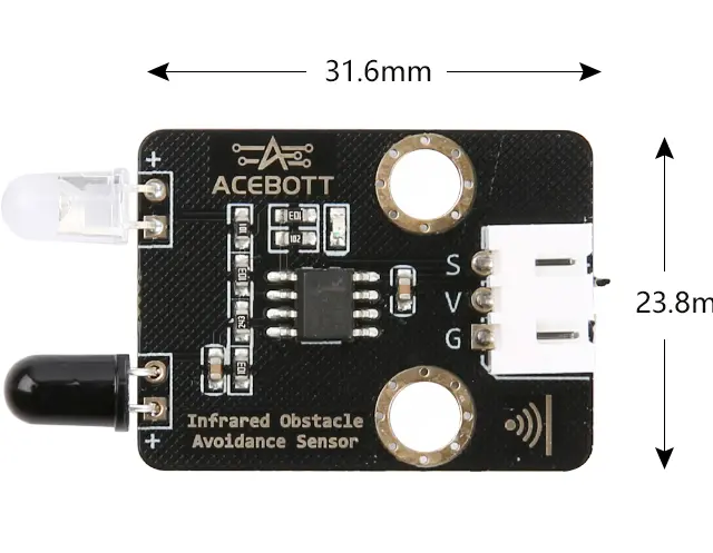 ACEBOTT Sensors Infrared Obstacle Avoidance Sensor sensore digitale