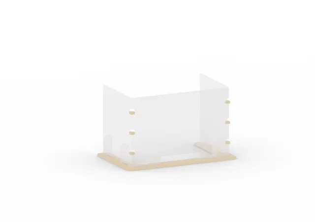 Il Pianeta delle idee Arredare Safe Desk Model C protezione scrivania
