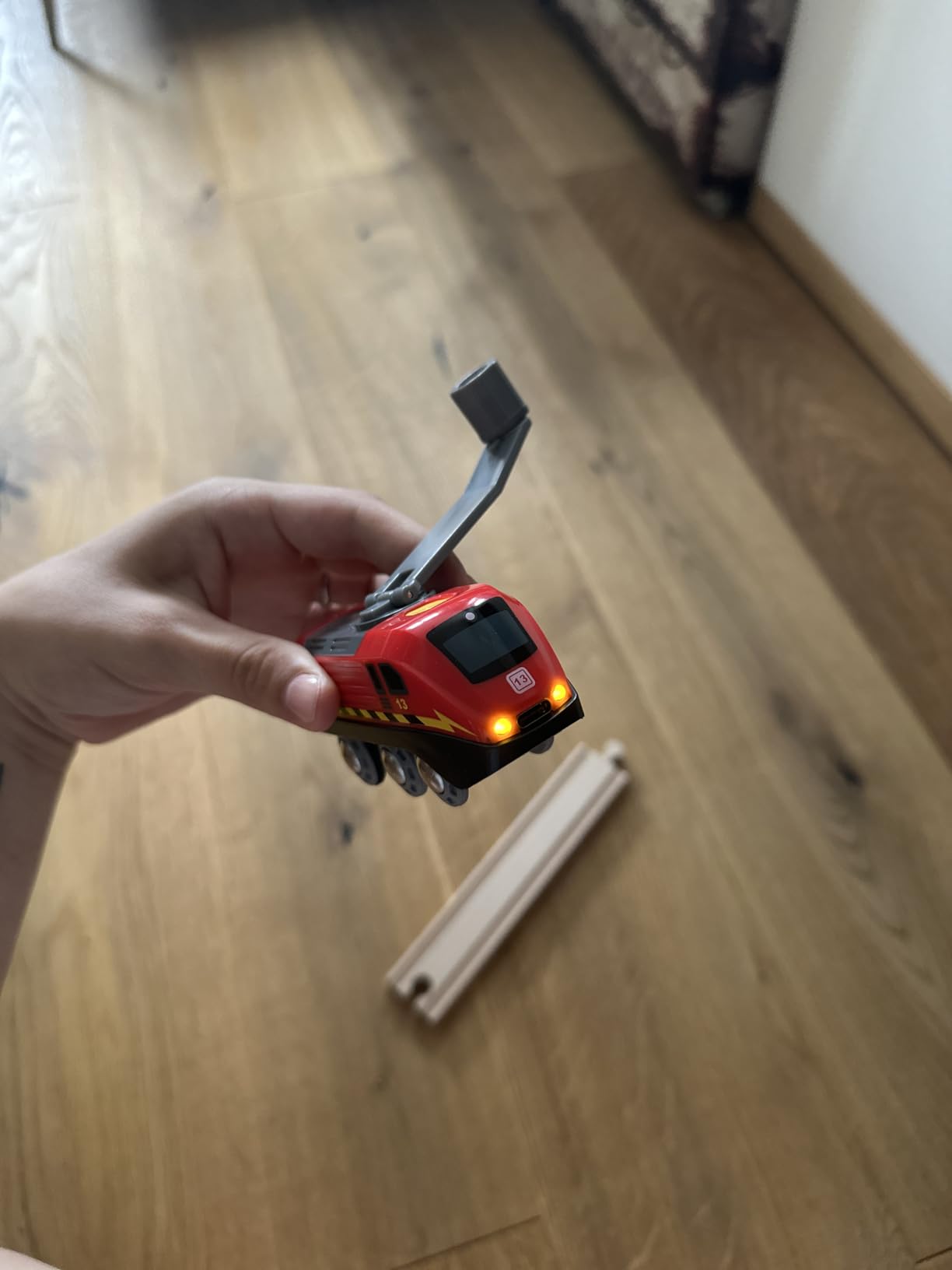 HAPE Treno Locomotiva ricaricabile elettrica USB