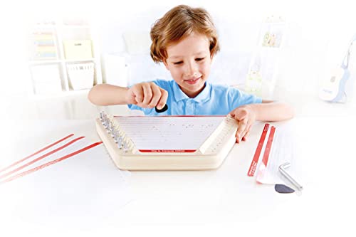 Hape Giochi musicali La Mia Prima Arpa arpa da tavolo in legno multicolore