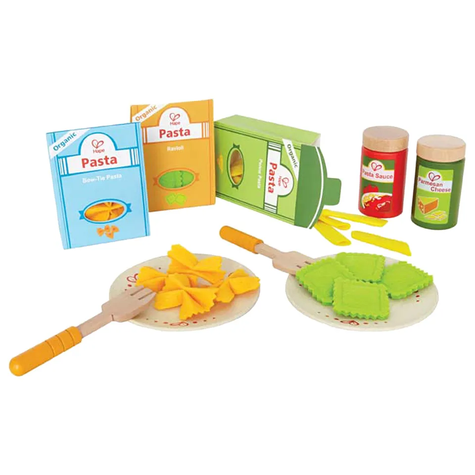 Hape Cucina e accessori E3125 Pasta e Condimenti set cucina giocattolo