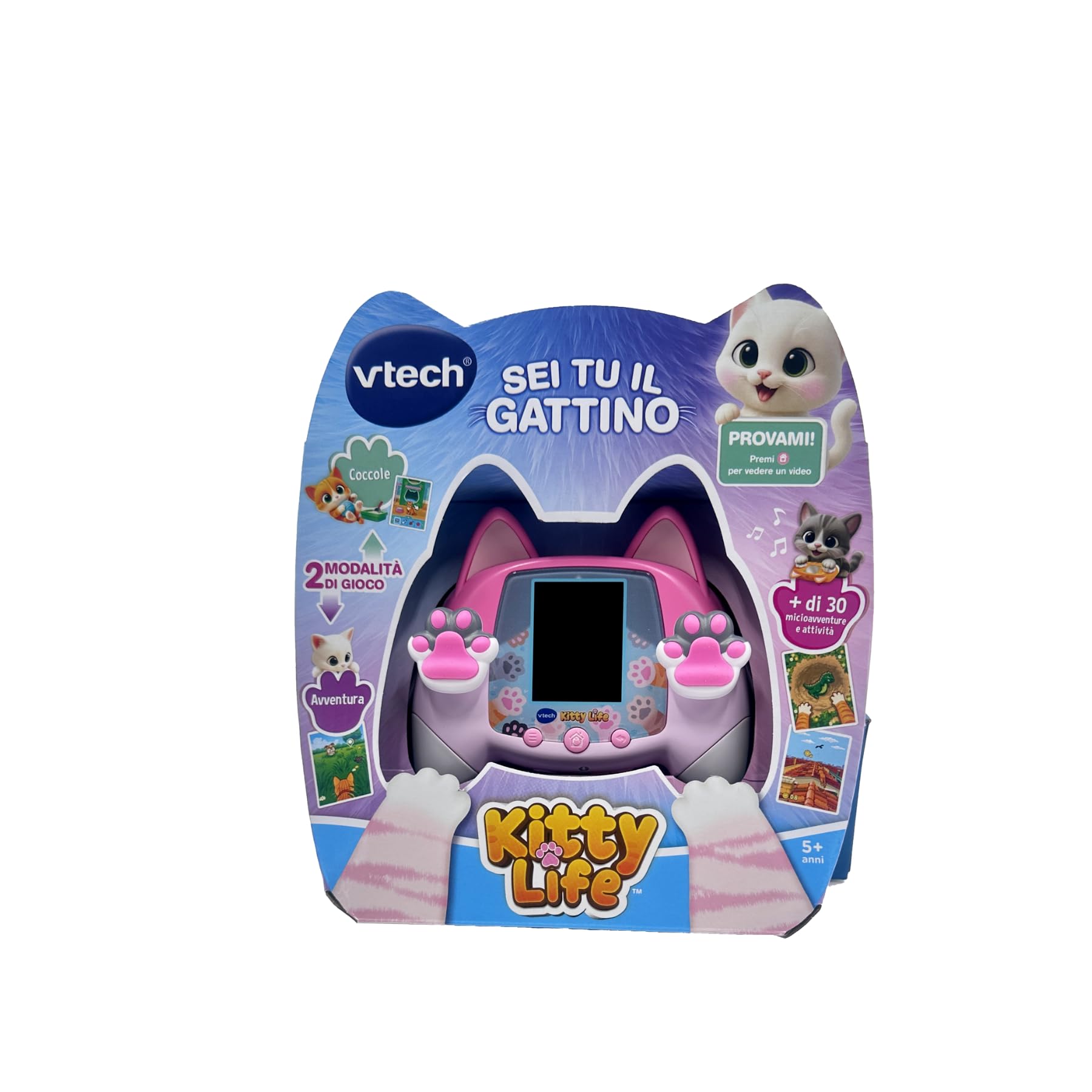 VTech KidiPet Kitty Life console gattino virtuale rosa