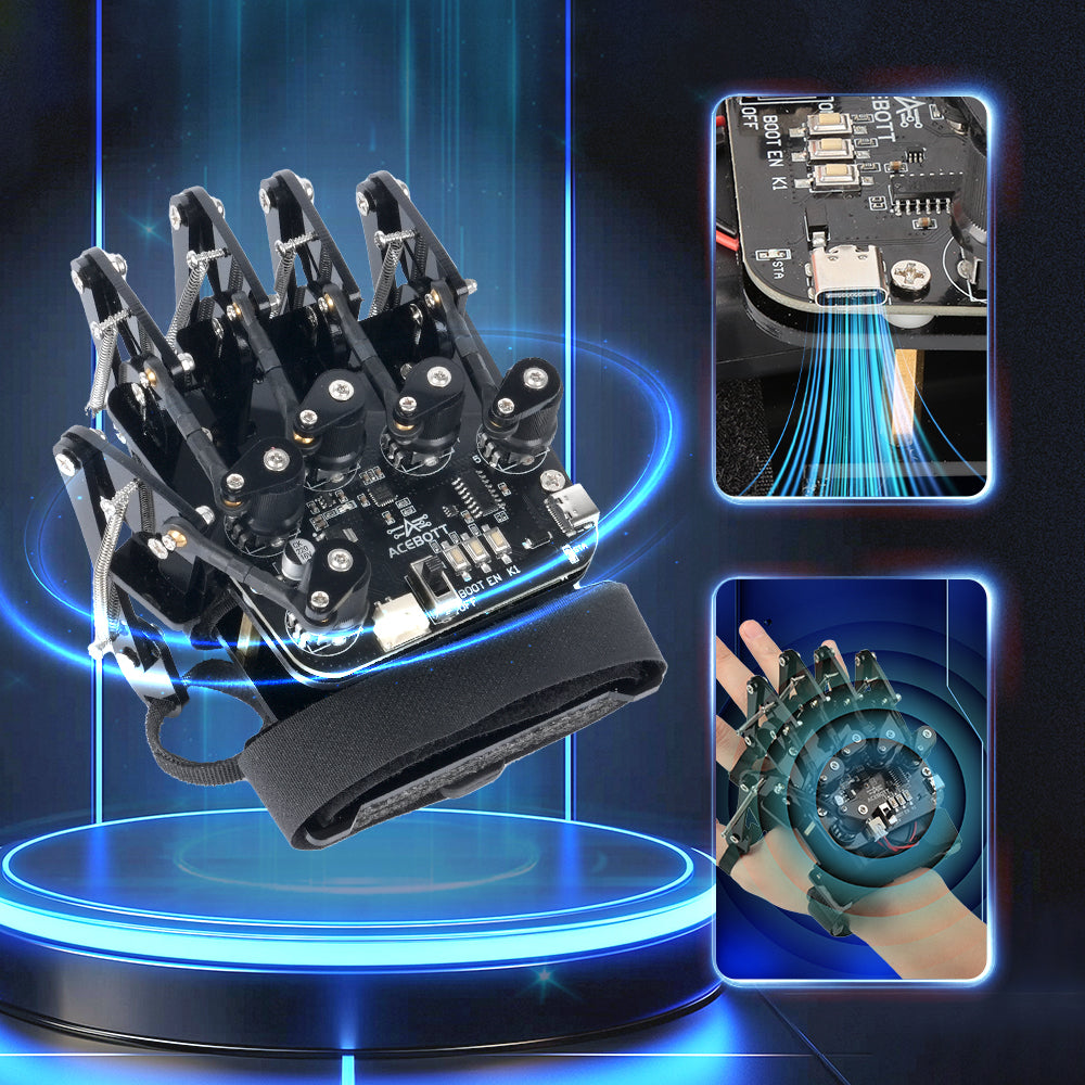 ACEBOTT Inventor Series QD023 guanto telecomando con 5 encoder