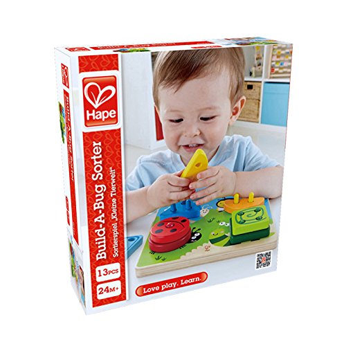 Hape Giocattoli per le abilità motorie E0425 Forme Impilabili gioco in legno