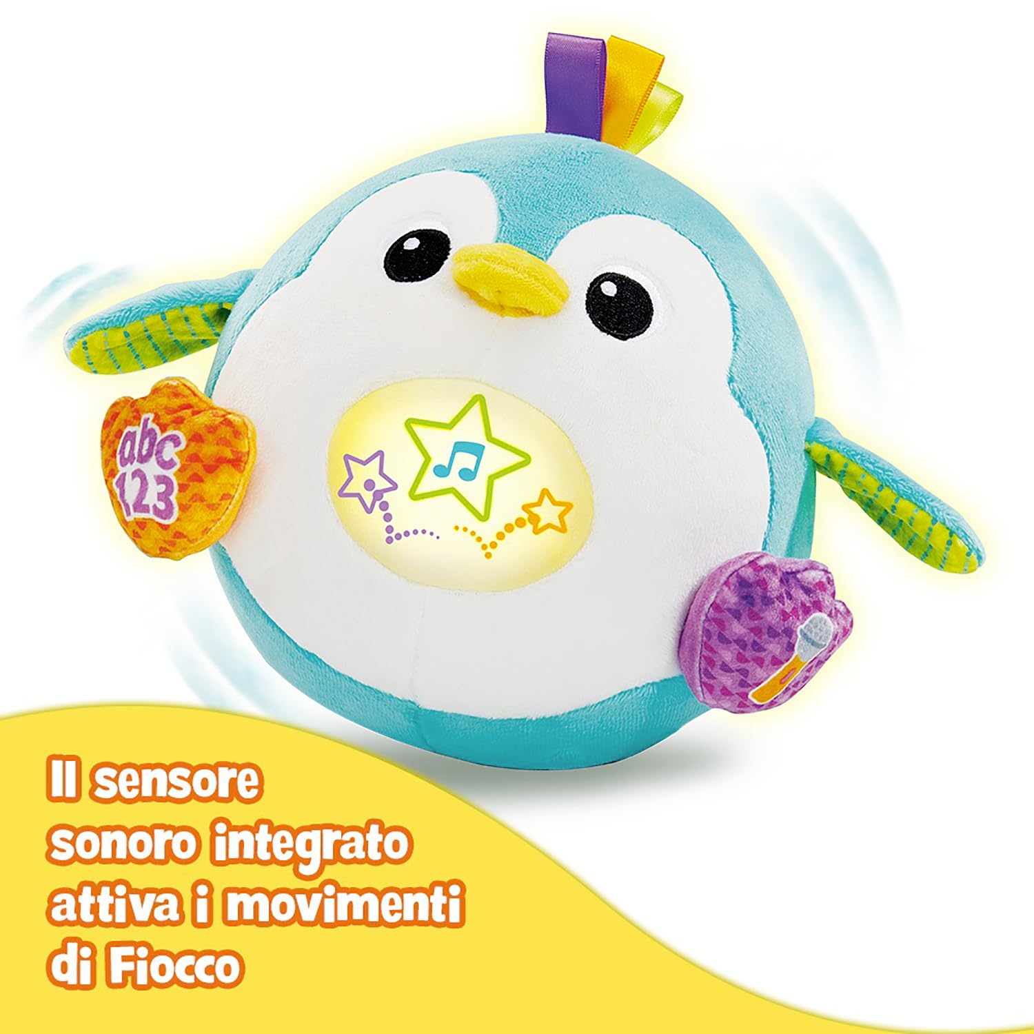 VTech Giocattoli 1-3 anni Fiocco Simpatici Rimbalzi peluche 1-5 anni parlante