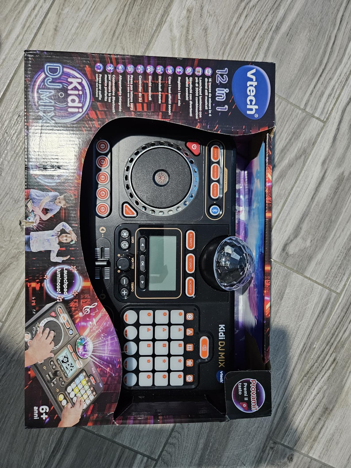VTech Kidi DJ Mix console DJ per bambini con microfono