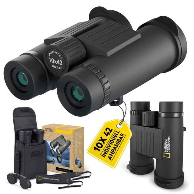 National Geographic Binocoli 10x42 Binocolo impermeabile