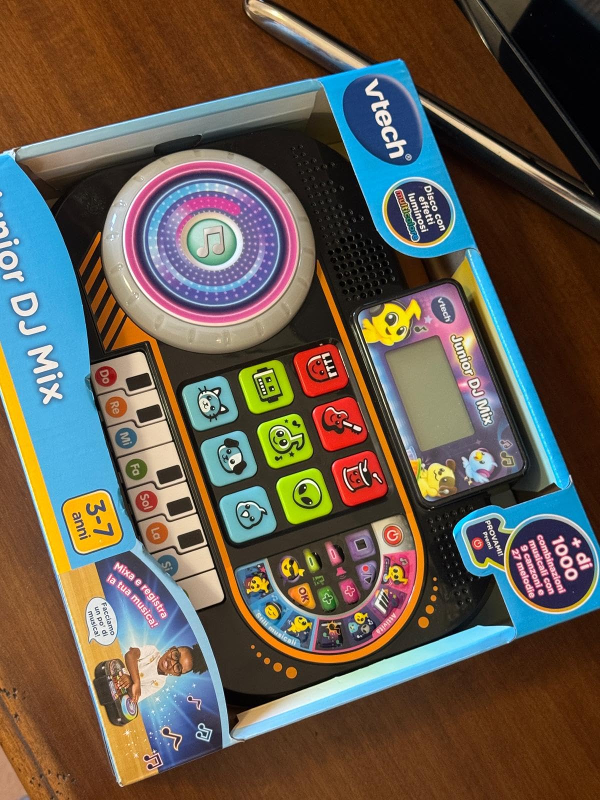 VTech Giocattoli 3-6 anni Junior DJ Mix Console DJ per bambini 3-7 anni