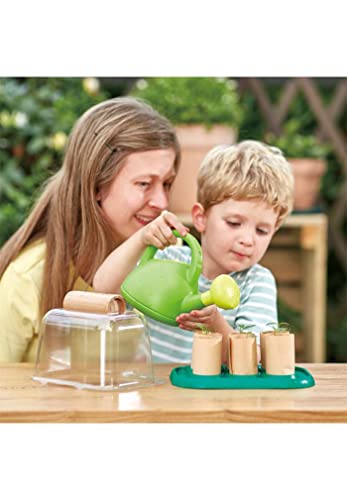 Hape Nature Fun Serra per piccoli giardinieri mini serra per semi