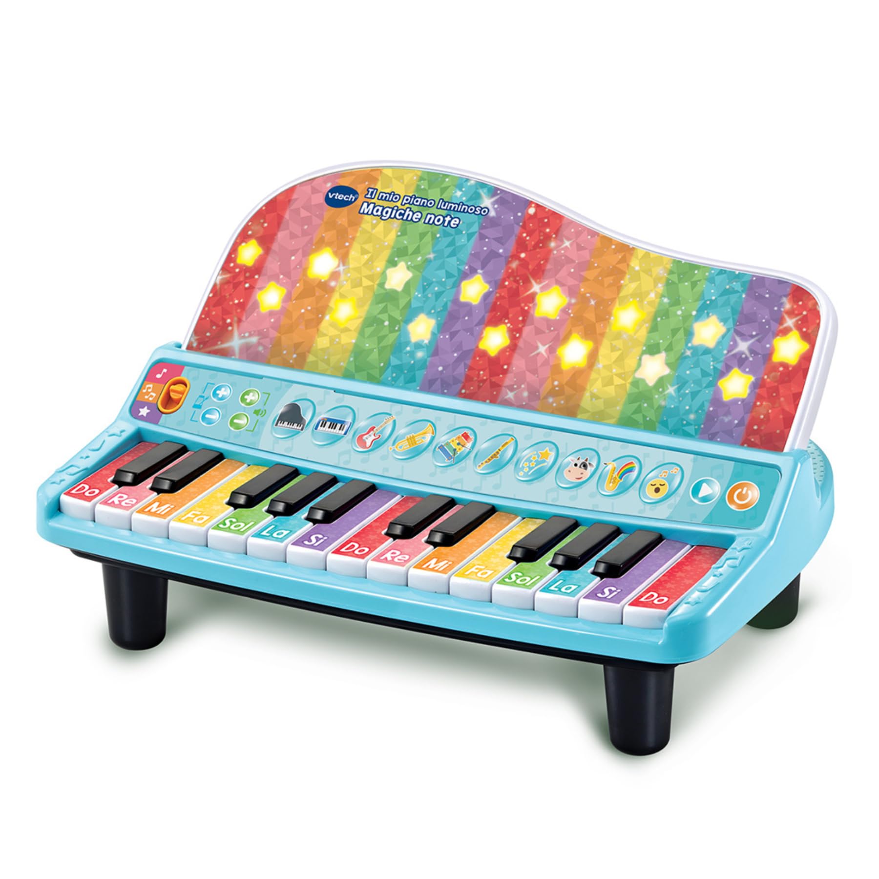VTech Il Mio Piano Luminoso Magiche Note pianoforte luci 25 tasti