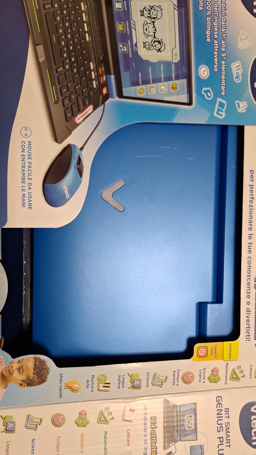 VTech Giocattoli 6 anni e + Bit Smart Genius Plus computer nero