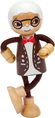 Hape Case delle bambole e accessori Bambola di legno Nonno