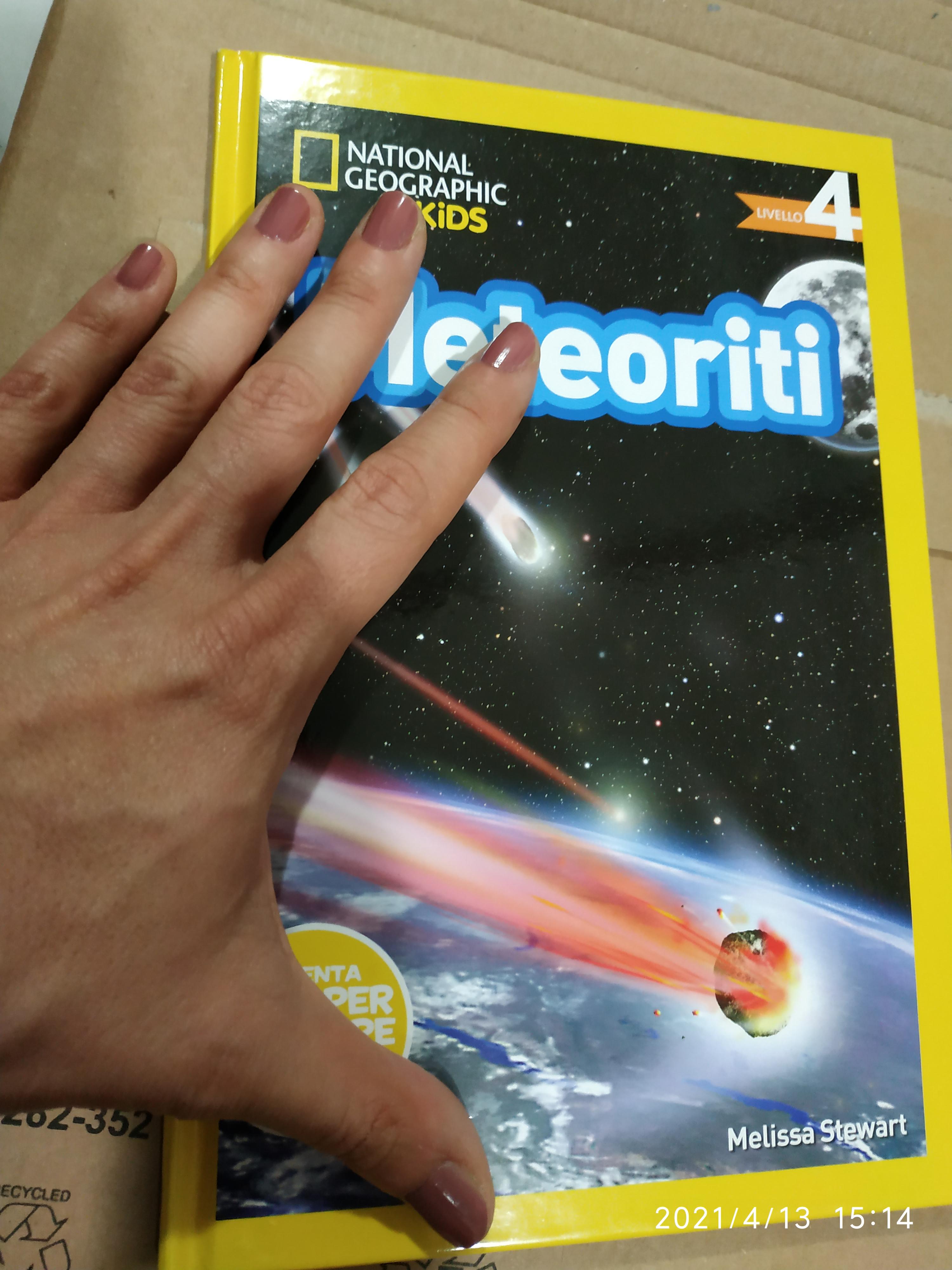 National Geographic Kids – Libri Meteoriti. Livello 4. Diventa un super lettore