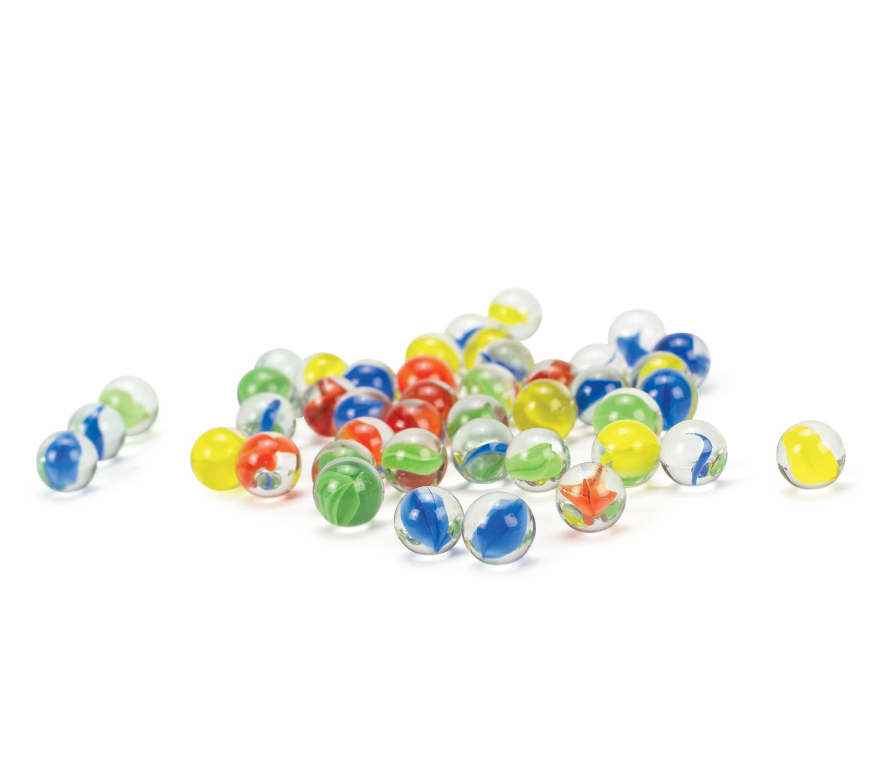 Hape Quadrilla Biglie da Gara biglie di vetro multicolore 50 pezzi