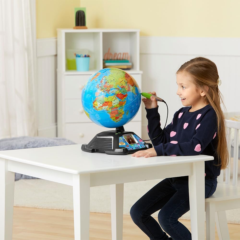 VTech Giocattoli 6 anni e + Giramondo Video Mappamondo interattivo