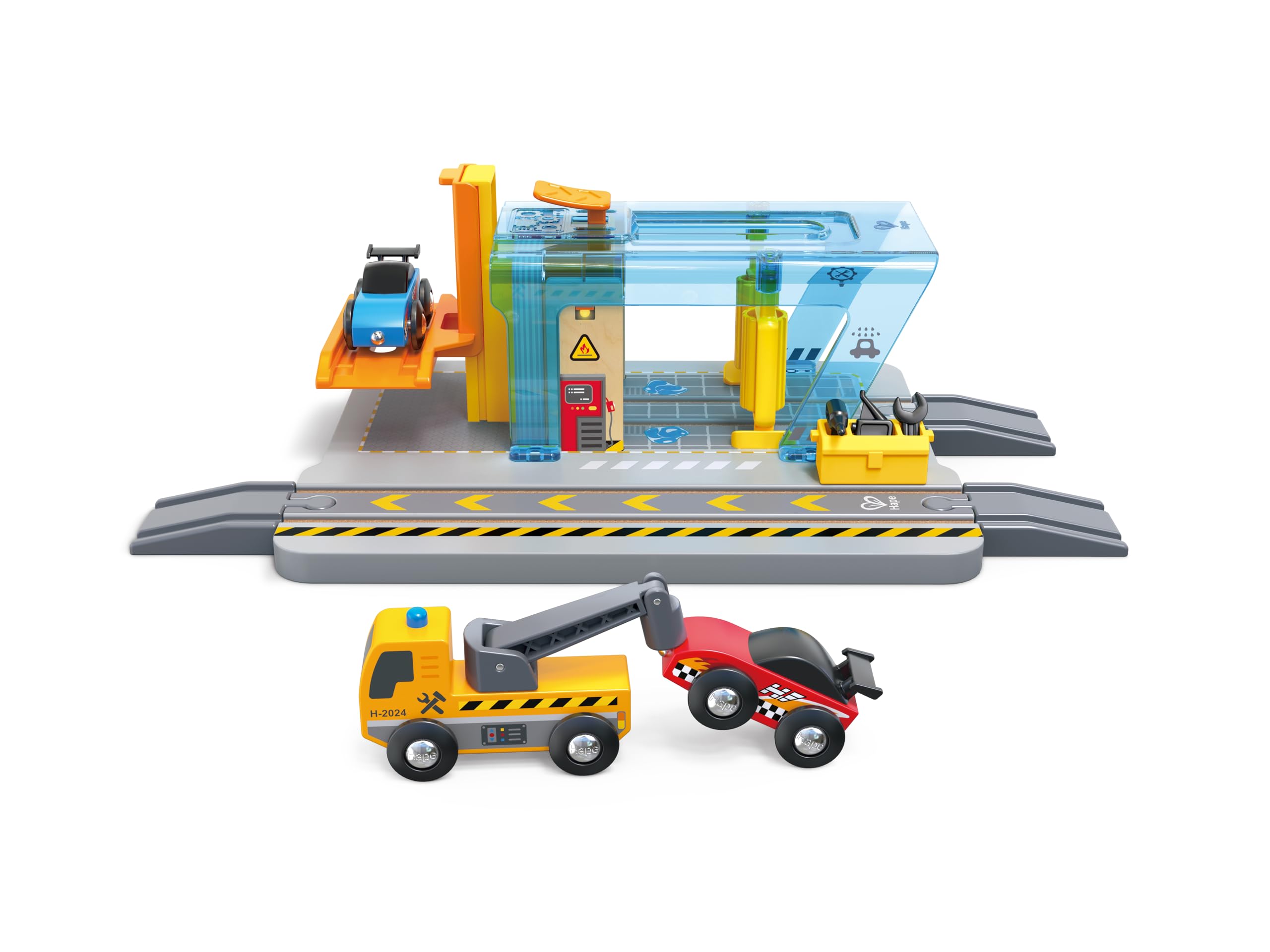 Hape Giochi di ruolo Stazione autolavaggio e Officina giocattolo