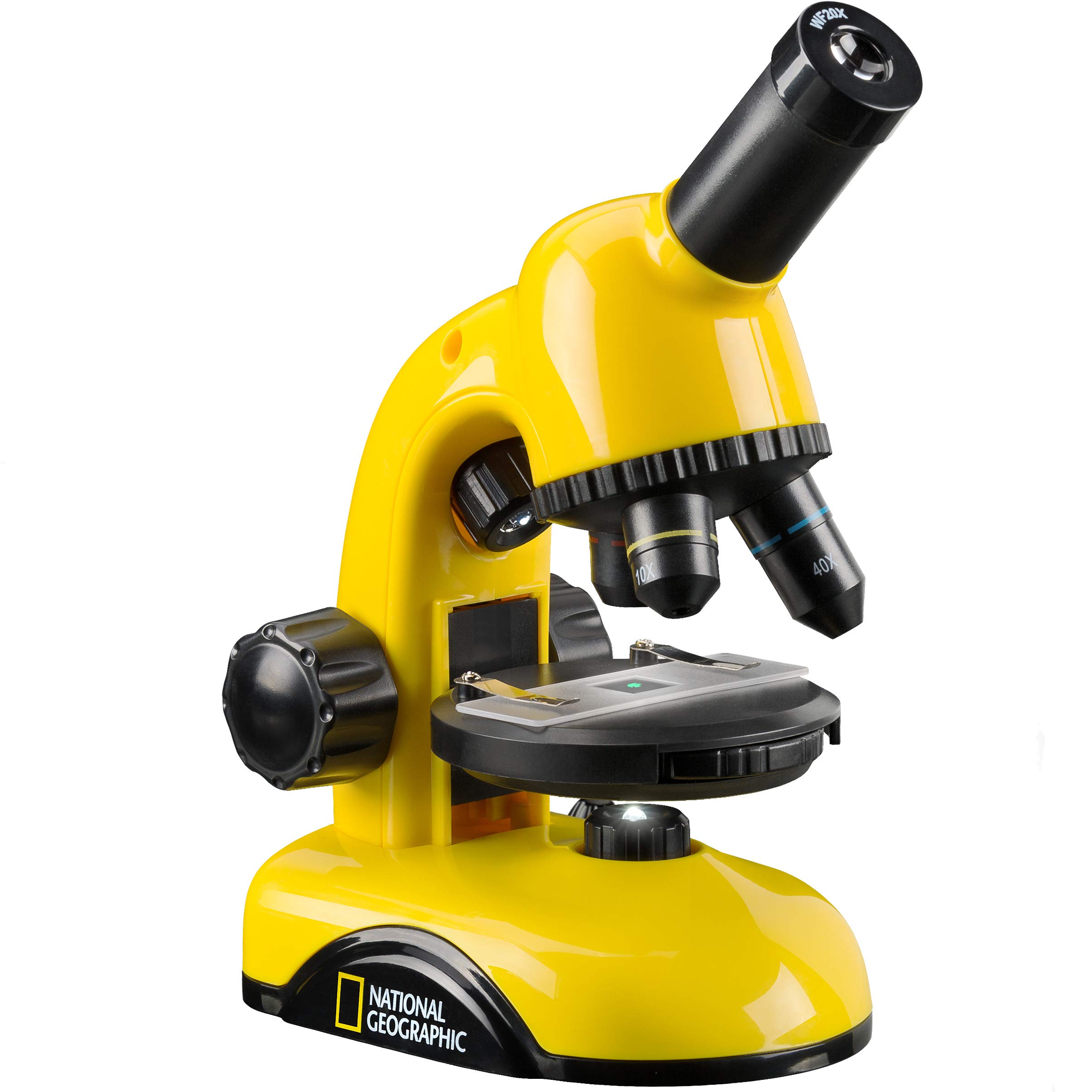 National Geographic Microscopio 40x-800x microscopio con supporto smartphone e accessori