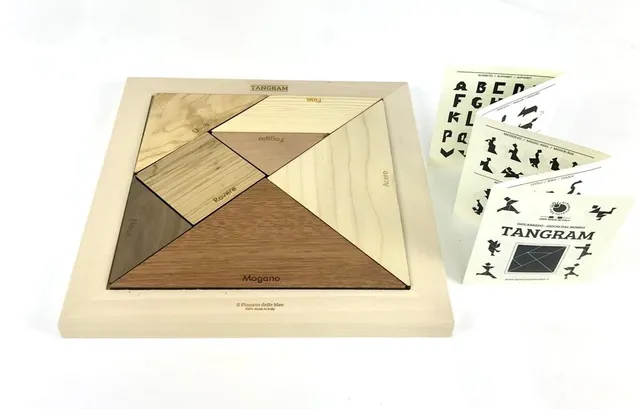 Il Pianeta delle idee Giocare Tangram dei Legni puzzle geometrico